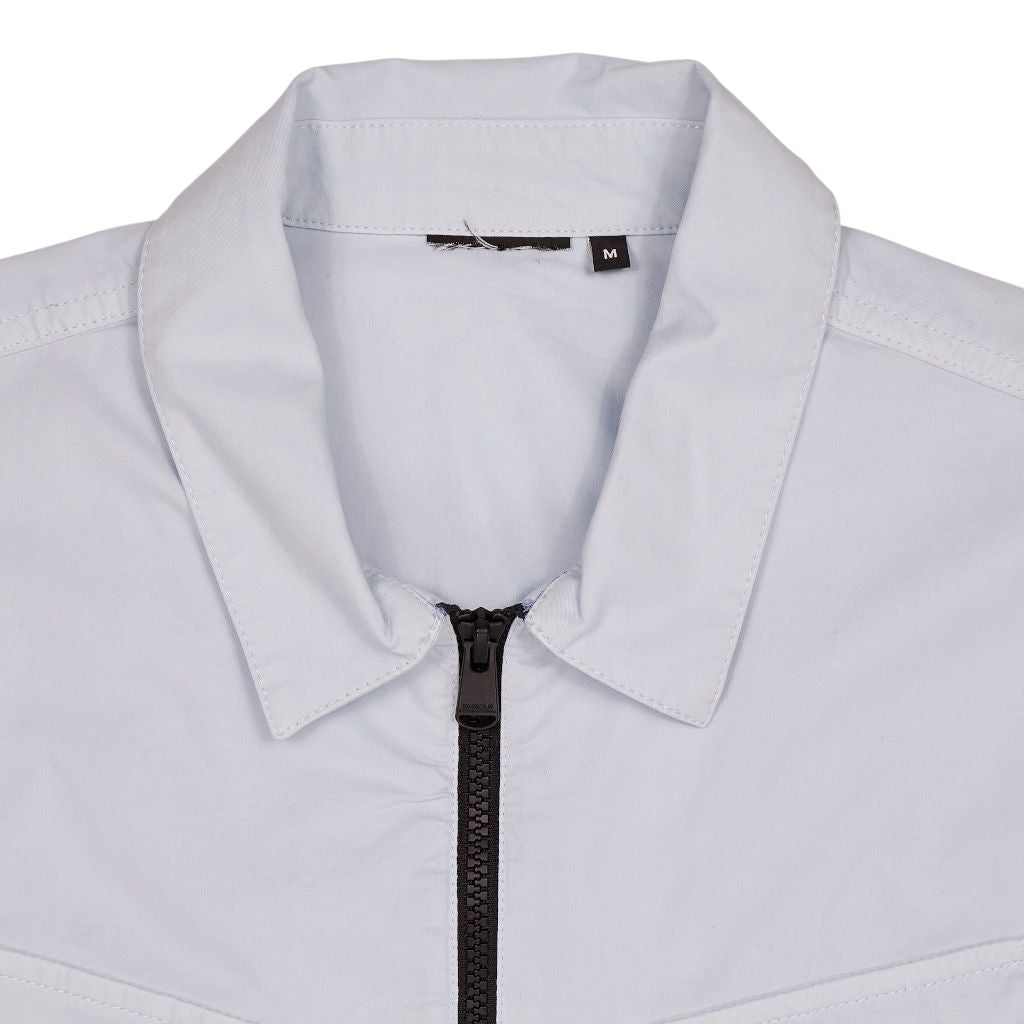 Barbour Light Blue Full Zip Jacket