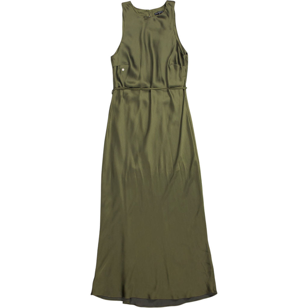 River Island Olive Green Sleeveless Dress