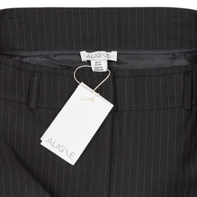 Aligne Black Pinstripe Kasia Maxi Skirt