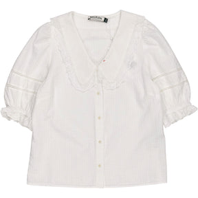 Baukjen White Marti Organic Cotton Blouse