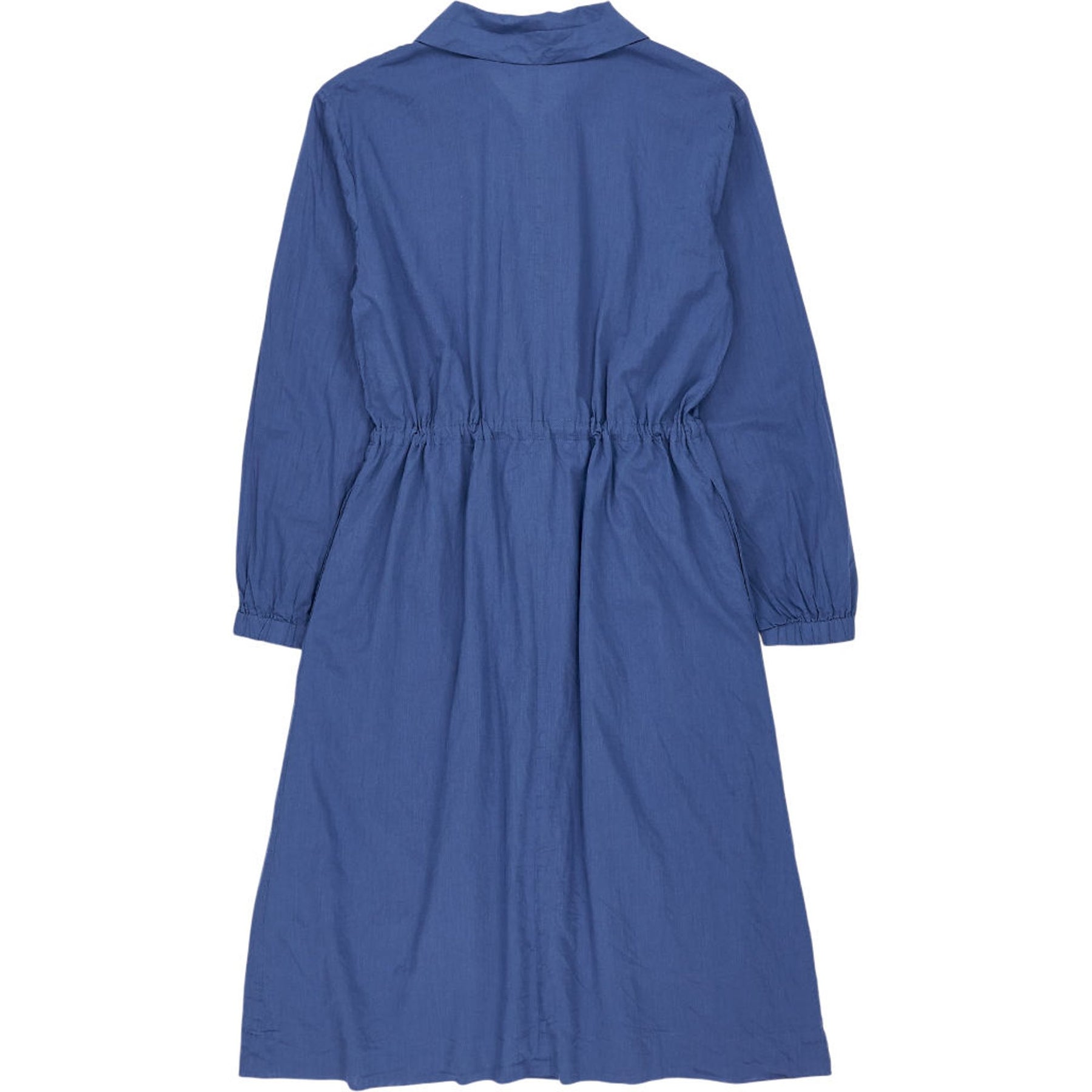 Margaret Howell Blue Button-Up Dress