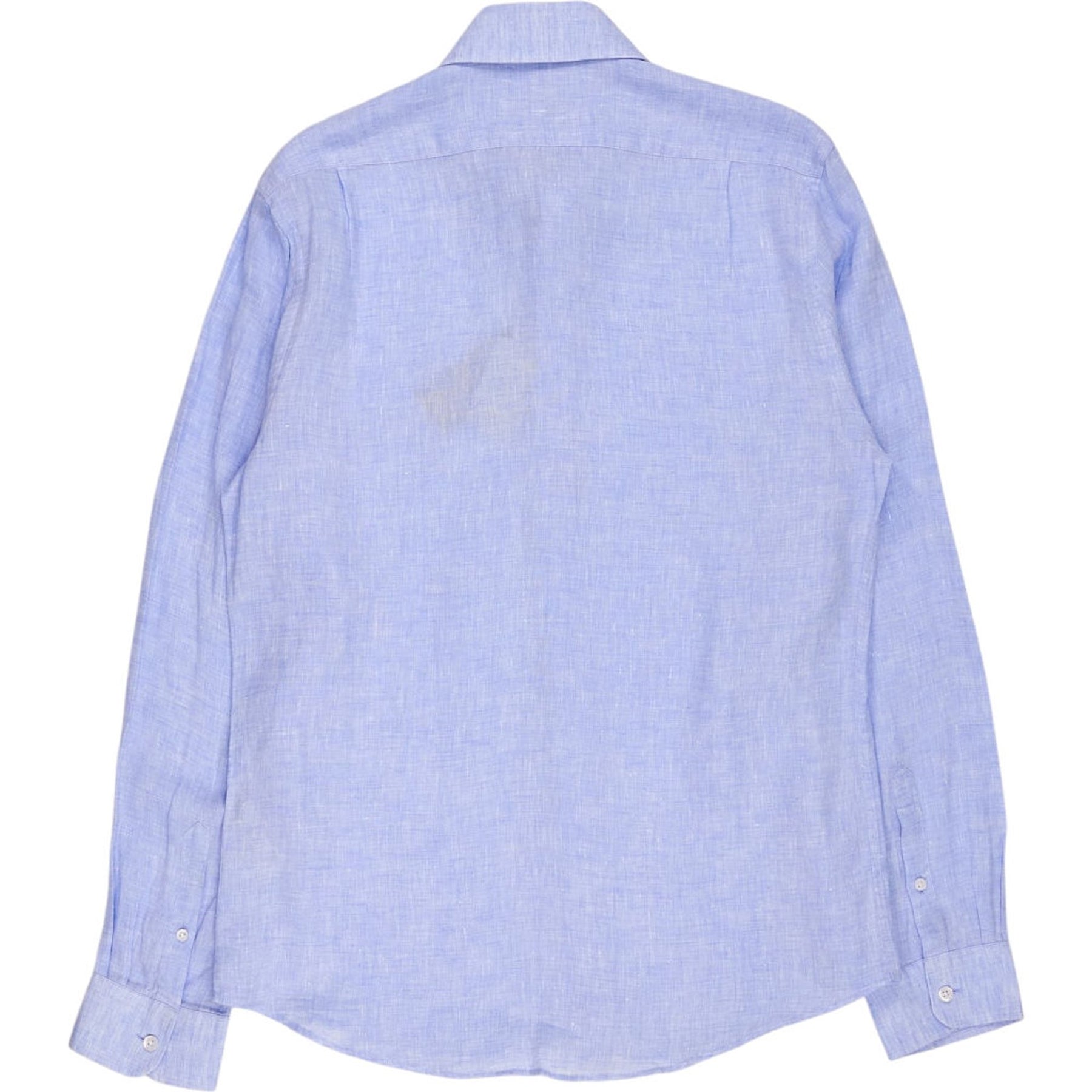 Moss Bros Sky Linen Shirt