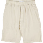 Hamilton & Hare Mini Cream Linen Shorts