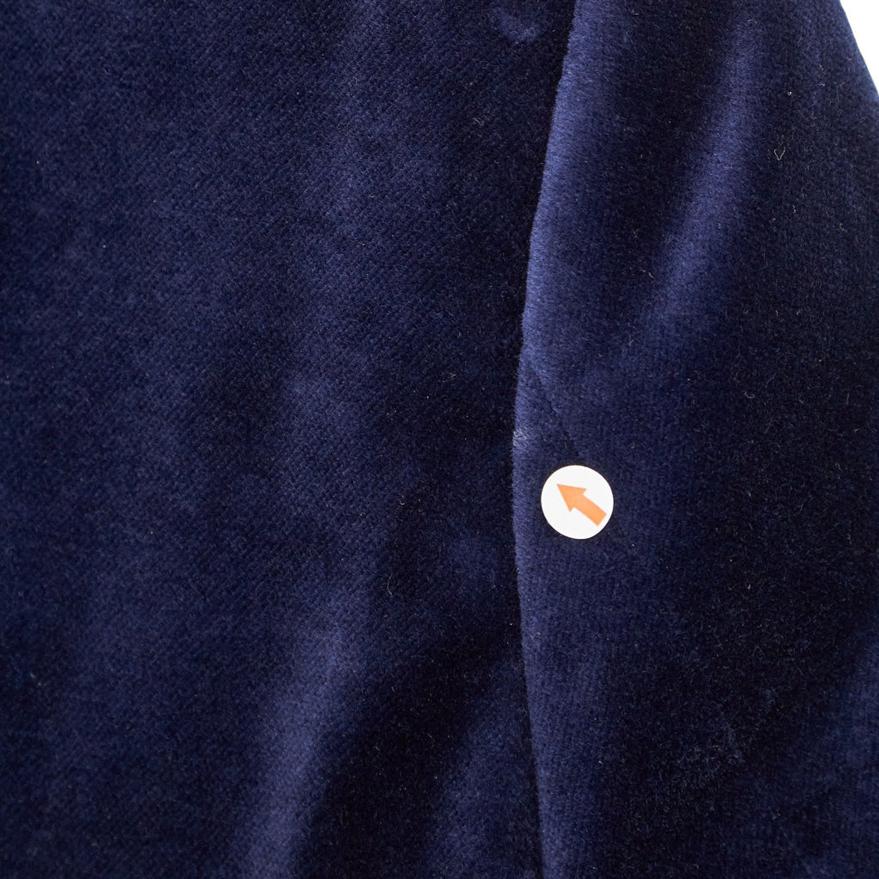 Moss Blue Velvet Regular Fit Jacket