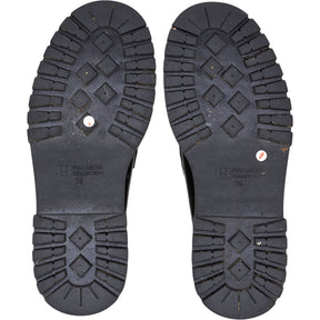 Pull & Bear Black Loafers with Silver Detail