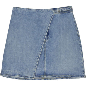 Calvin Klein Light Blue Denim Mini Skirt