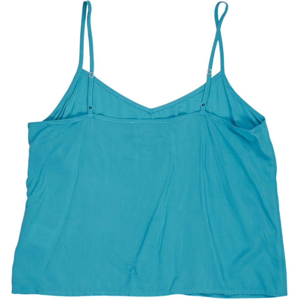 WYSE Blue Viscose Strappy Top
