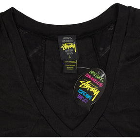 Stussy Black V-Neck Dress