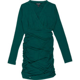 Isabella Oliver Green Wrap Dress Size 2, UK 12