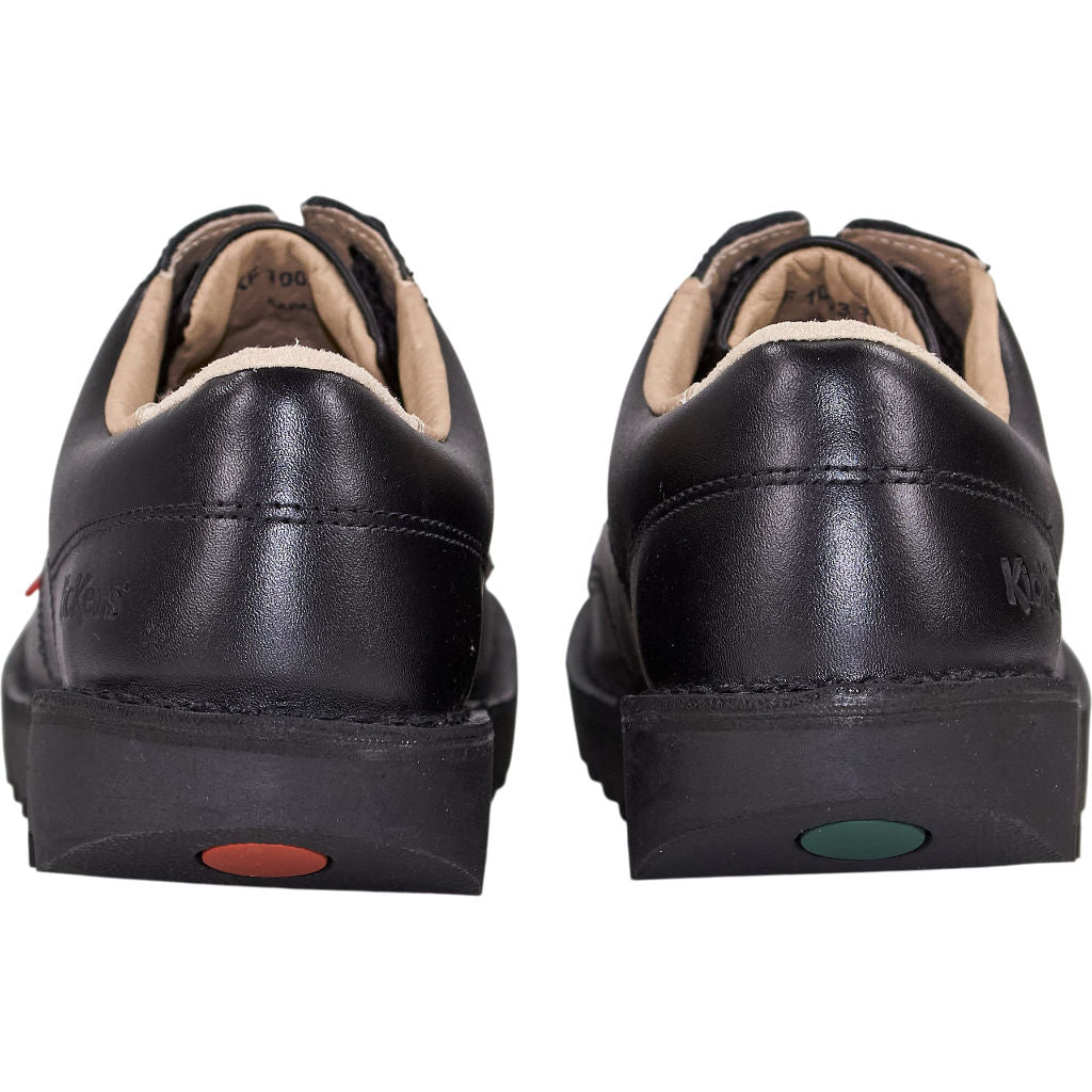 Kickers Black Leather Shoes