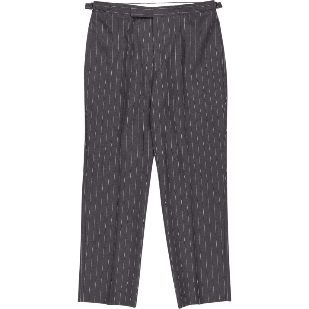 Richard Anderson Grey Pinstripe Suit