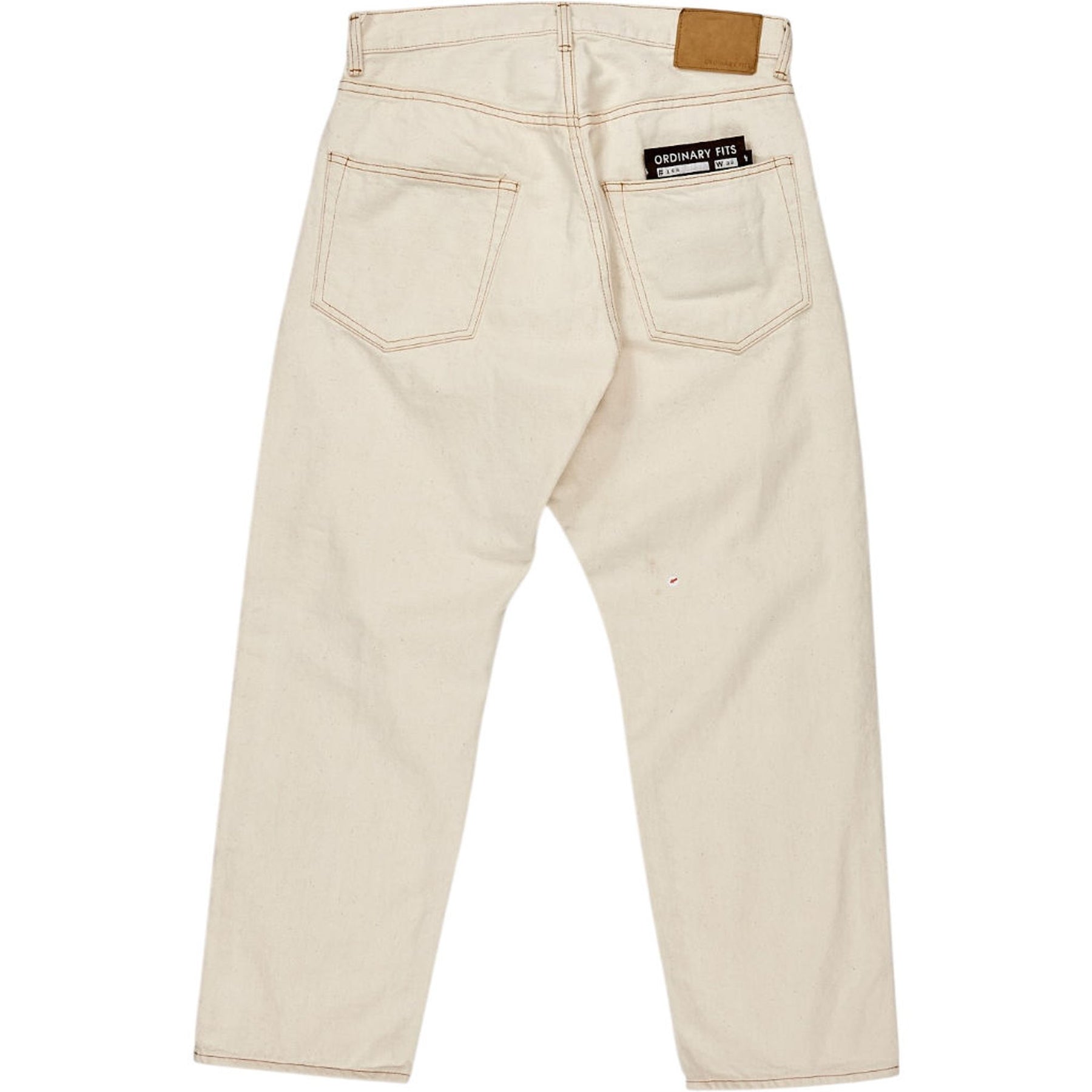 Ordinary Fits Ecru Cotton Jeans