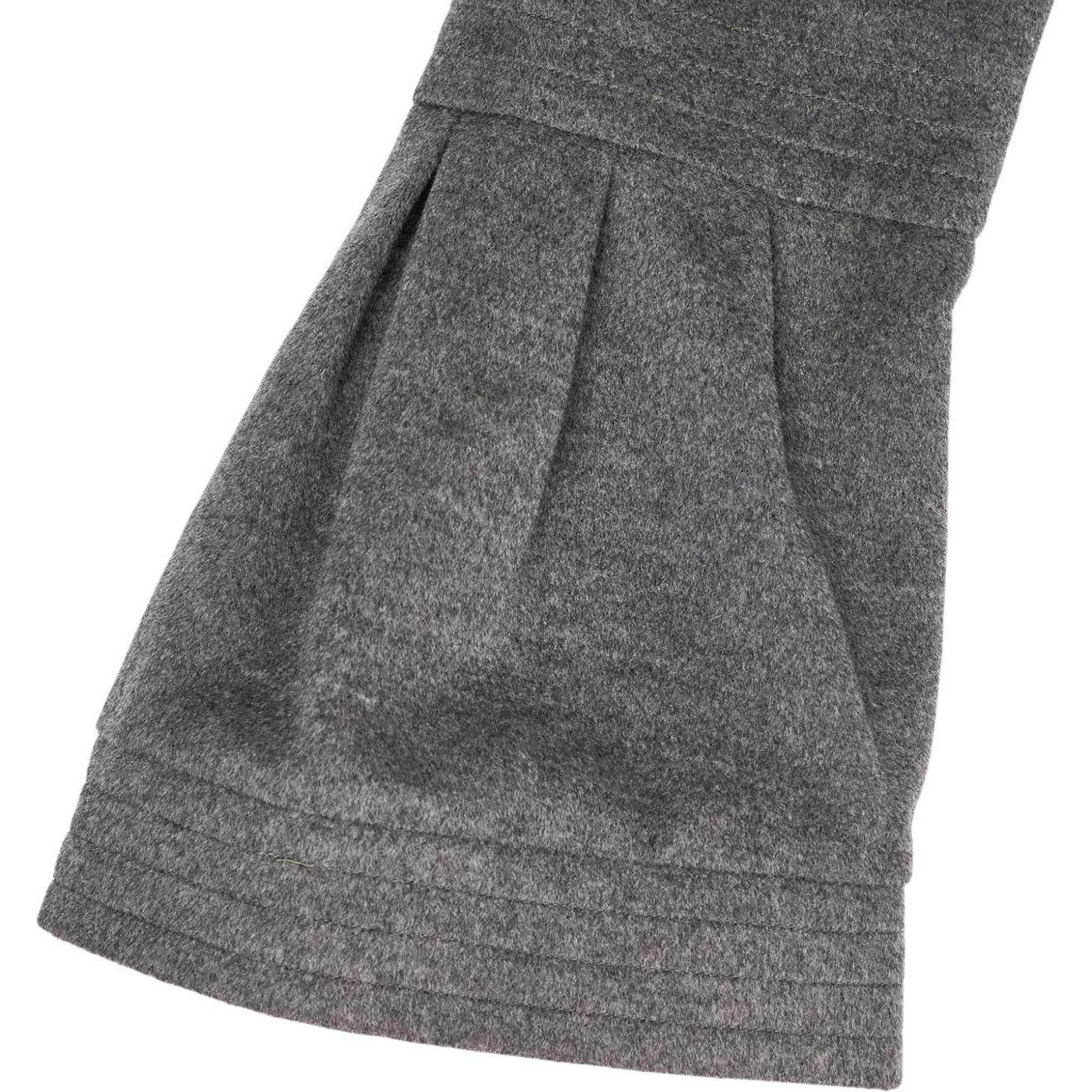 Diane von Furstenberg Grey Wool Blend Coat