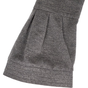 Diane von Furstenberg Grey Wool Blend Coat