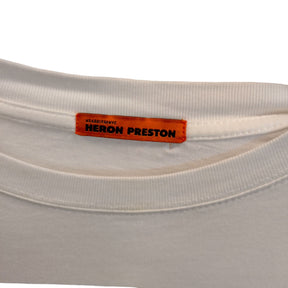 Heron Preston White Graphic T-Shirt