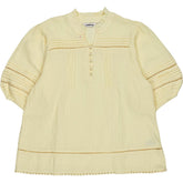 Lands' End Yellow Cotton Blouse