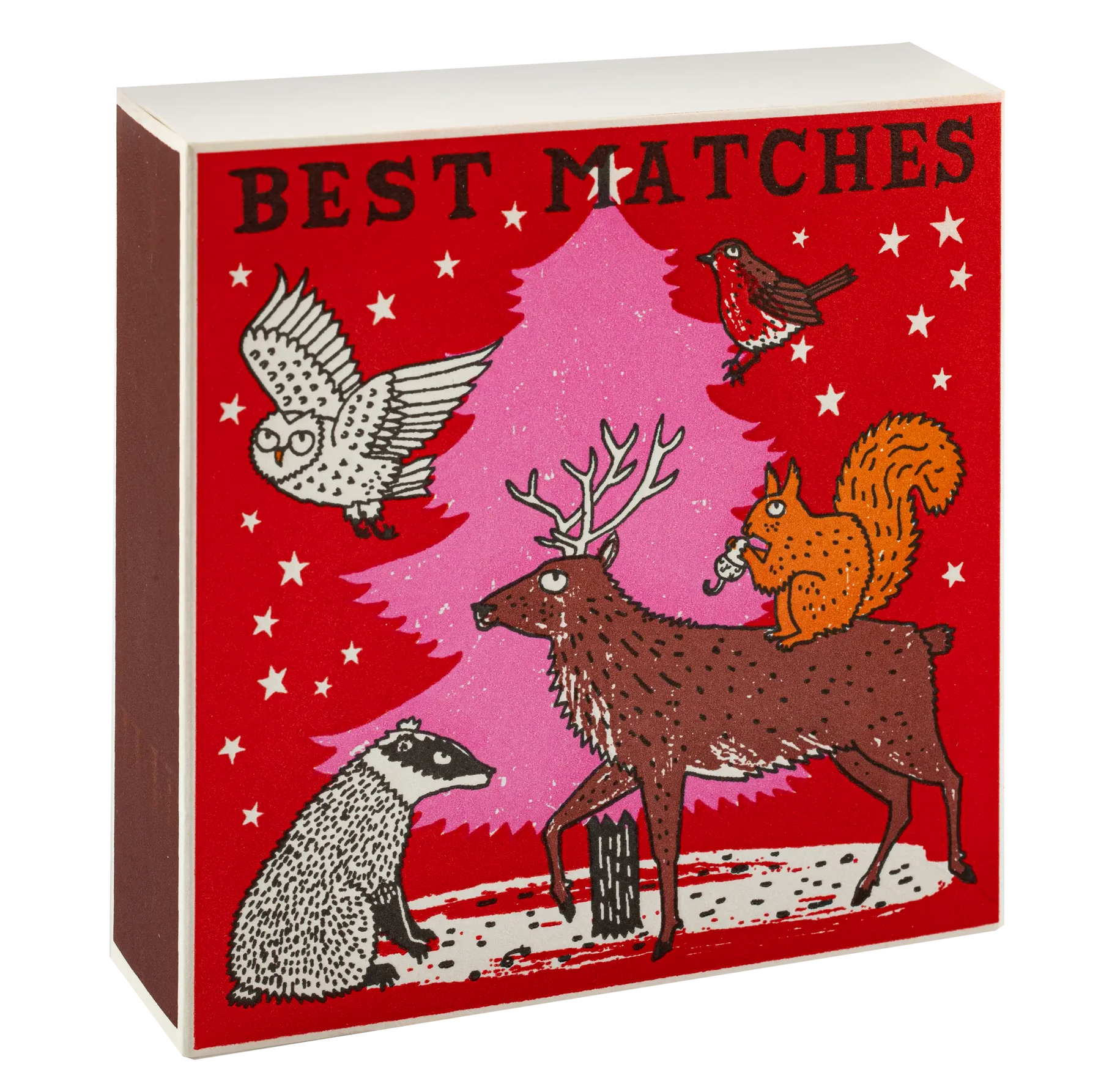 Archivist Christmas Square Luxury Matches