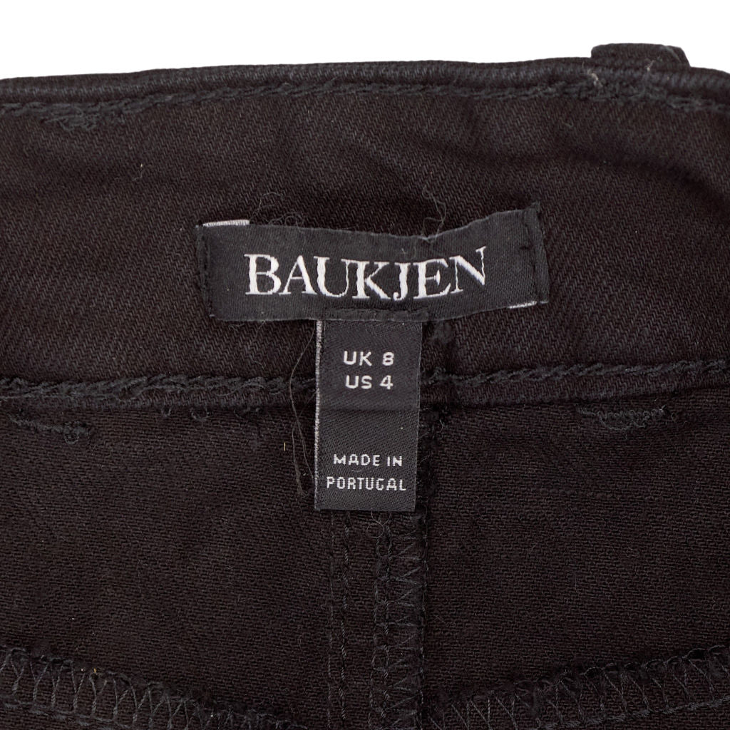Baukjen Black Denim Skirt