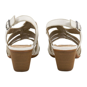 Remonte White Combination Newark Sandal