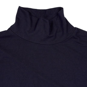 Isabella Oliver Navy Maternity Turtleneck Top