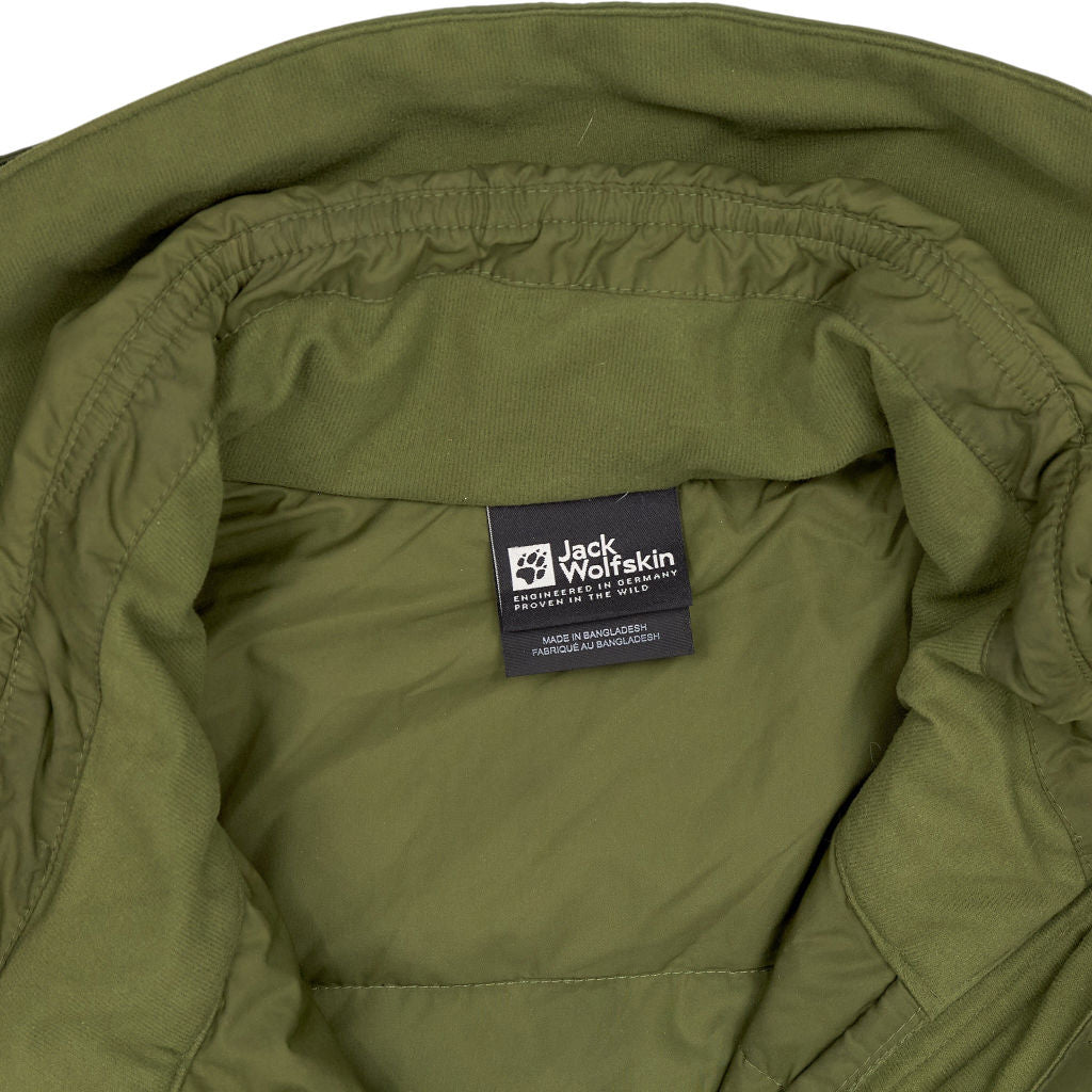 Jack Wolfskin Green Hooded Jacket