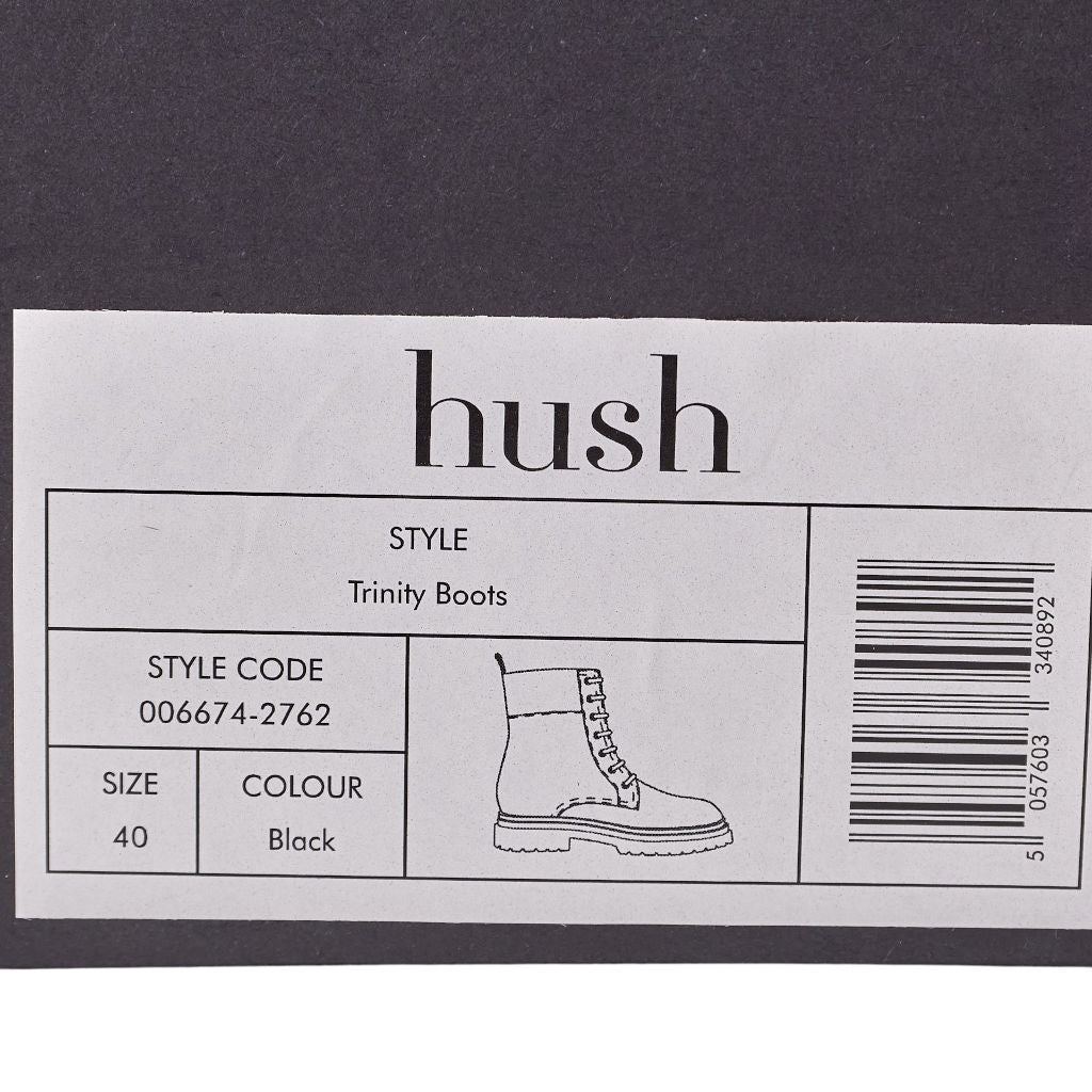 Hush Black Trinity Boots