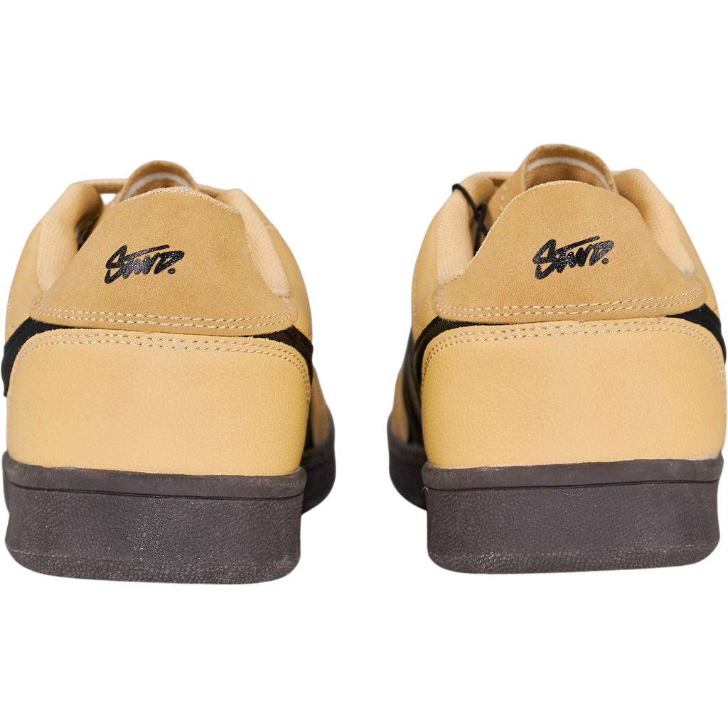 STWD Pull & Bear Yellow Faux Leather Sneakers