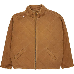 Hush Brown Quilted Jersey Jacket