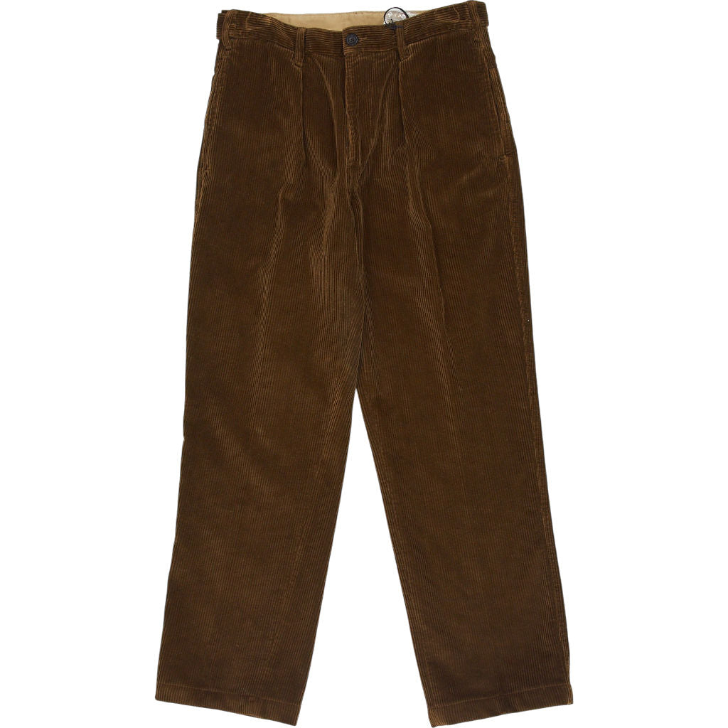 Drake's Brown Corduroy Trousers W30"