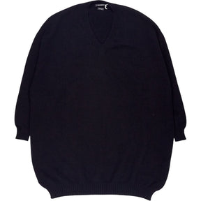 Begg & Co Black Cashmere Collared Jumper