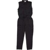 Hush Black Sleeveless Utility Jumpsuit