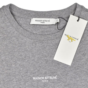 Maison Kitsuné Grey Melange T-Shirt