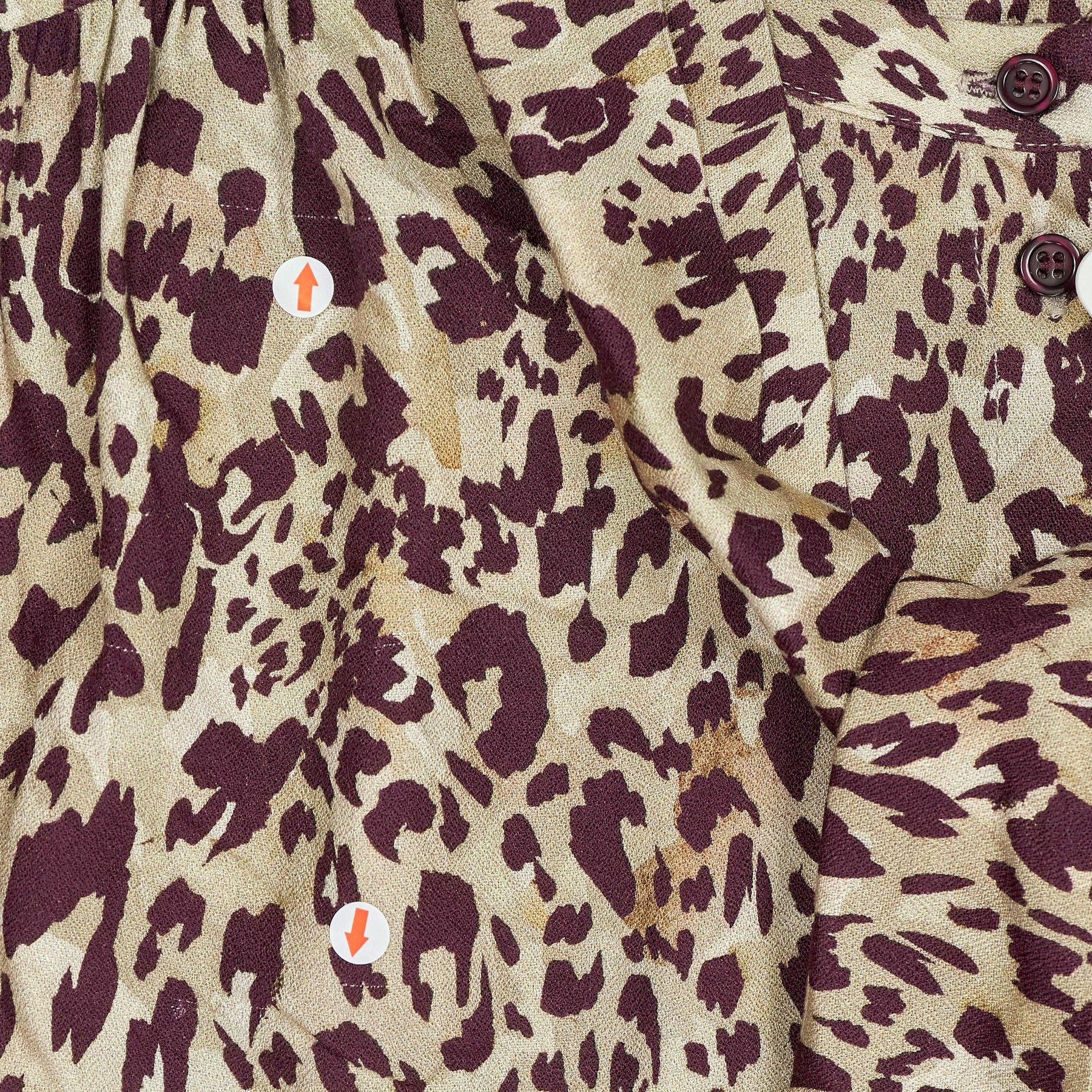 Baukjen Ischia Leopard Print Bow Neck Blouse