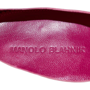 Manolo Blahnik Grey Suede Derby Shoes