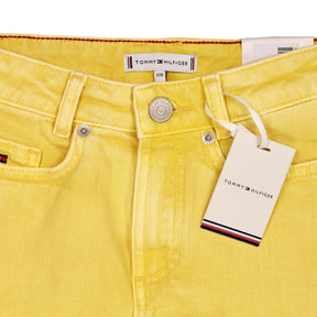 Tommy Hilfiger Yellow Denim Shorts