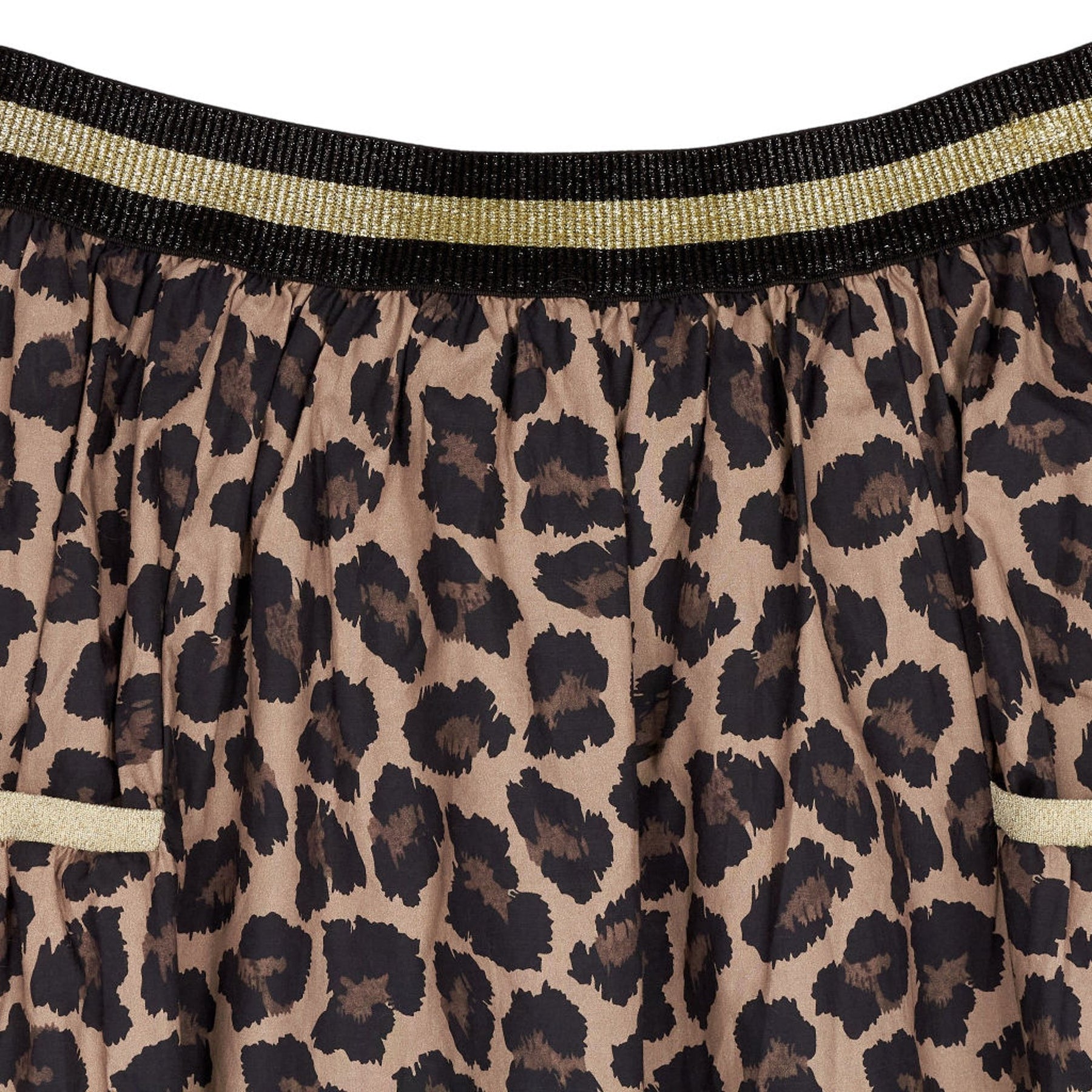 Wyse Leopard Print Midi Skirt 1
