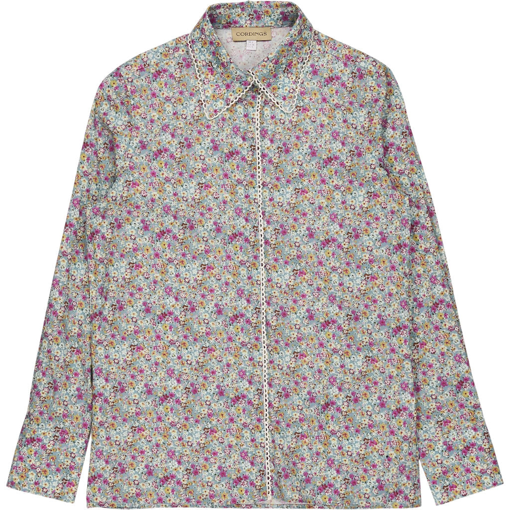 Cordings Floral Print Long Sleeve Shirt