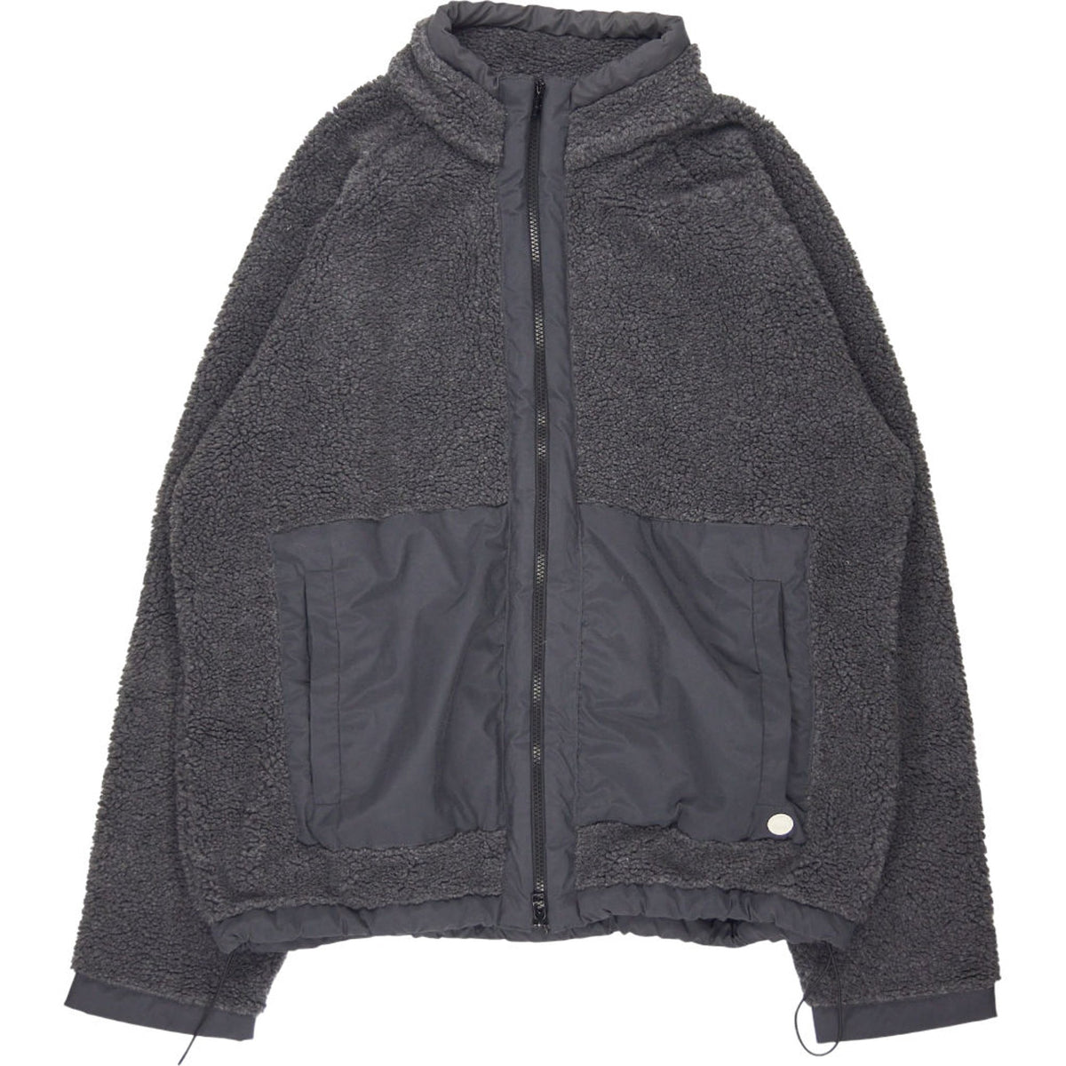 Folk Slate Melange Signal Fleece Jacket