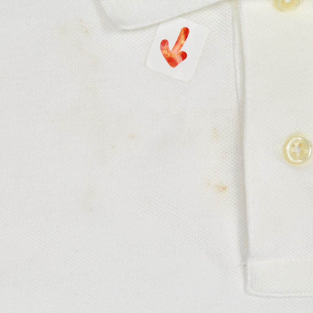 Polo Ralph Lauren White Custom Slim Fit Polo Shirt