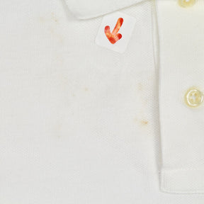 Polo Ralph Lauren White Custom Slim Fit Polo Shirt