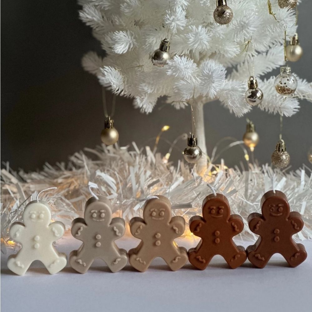 Gingerbread Man scented candle