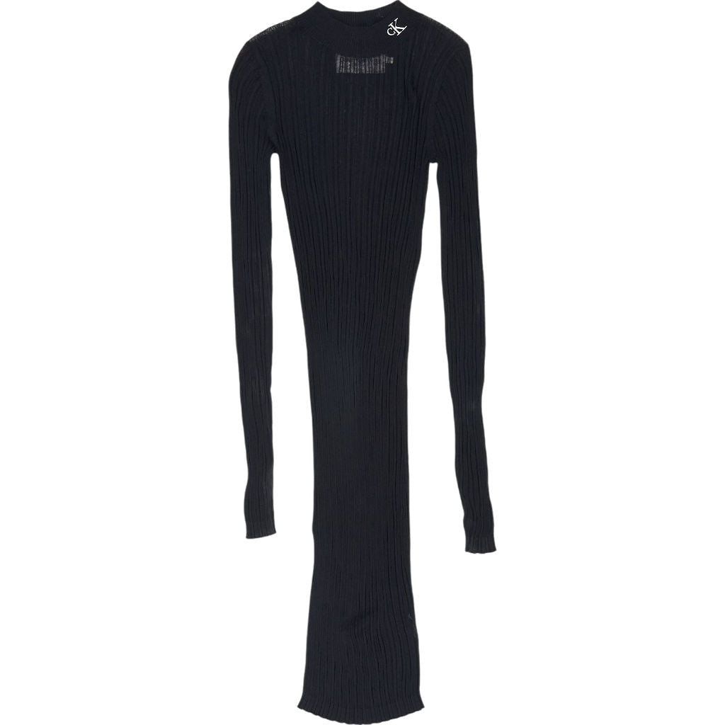 Calvin Klein Jeans Black Knit Dress