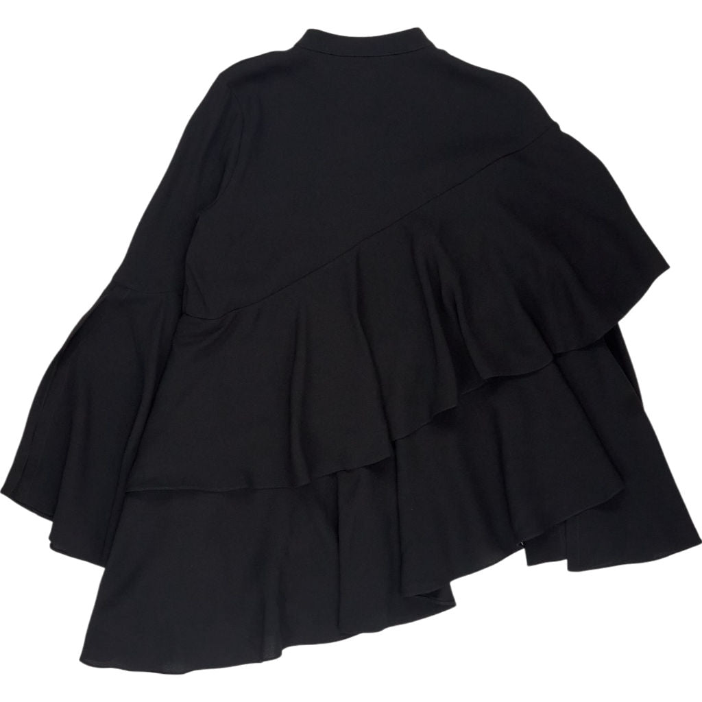 Osman Black Tiered Shirt