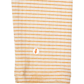 WYSE Striped Beige Long Sleeve Top