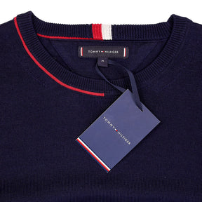 Tommy Hilfiger Navy Crewneck Jumper