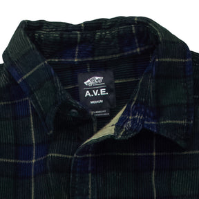 Vans Blue Check Cord Shirt