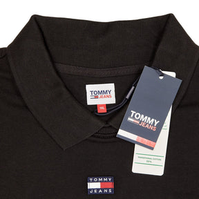 Tommy Jeans Black Polo Shirt