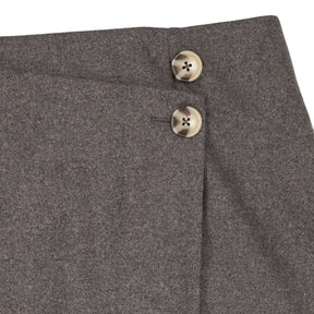Aligne Grey Kier Wool Blend Skirt