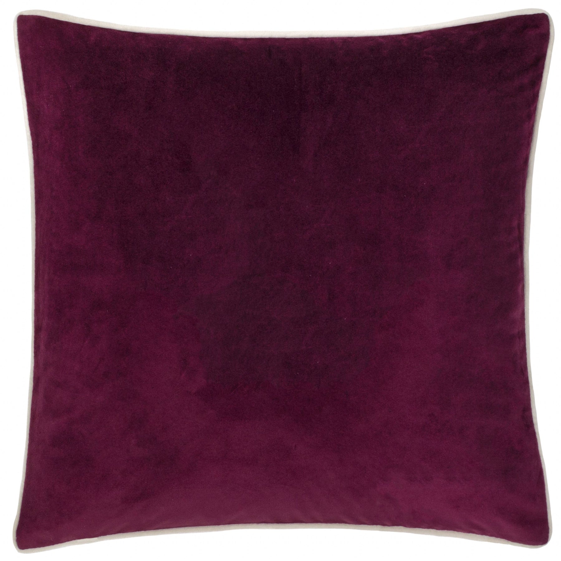 Pineberry Forest Embroidered Squirrel Velvet Cushion Cover