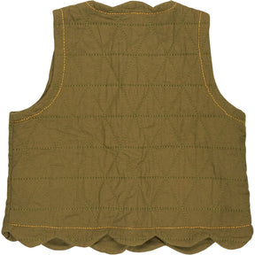 Bonte Olive Estelle Jacket Quilted Sleeveless